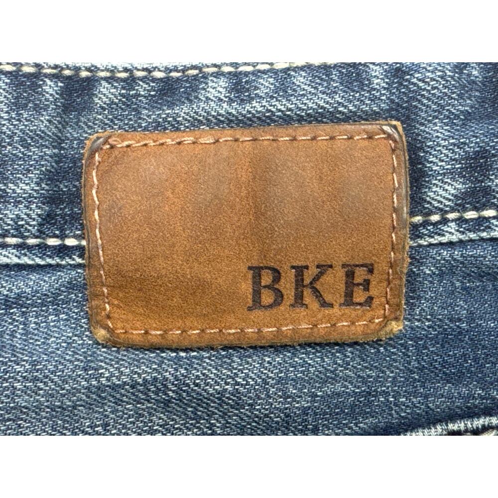 BKE Buckle Men's Derek Bootleg Blue Denim Jeans - Size 29S (29x29) *READ* - Picture 3 of 9